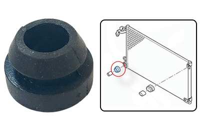 Suport cauciuc radiator